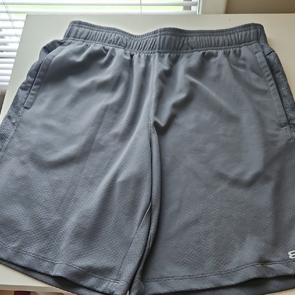 Layer 8 Men's Charcoal Athletic Shorts